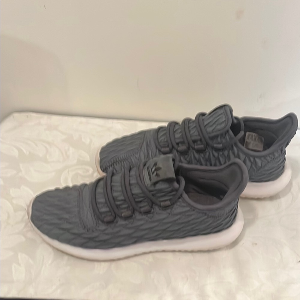 Adidas Charcoal Textured Sneakers